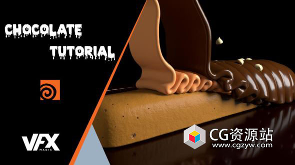Houdini巧克力动画制作教程 Houdini Flip – Chocolate