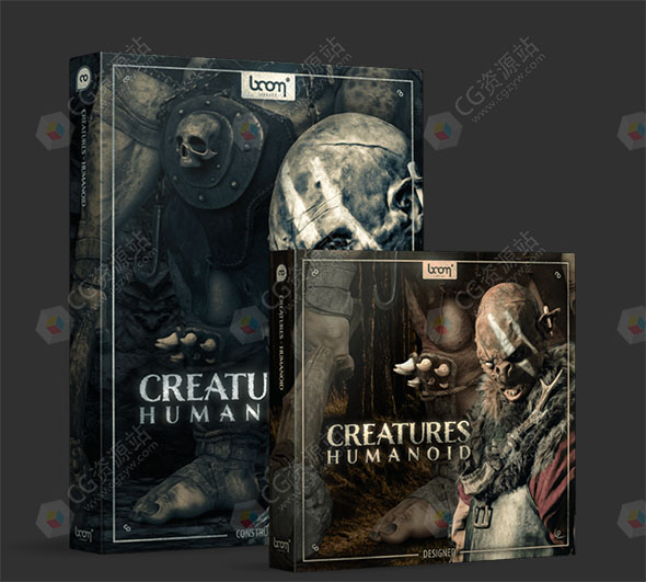 7772种恐怖惊悚兽人僵尸外星生物怪物无损音效 Creatures Humanoid