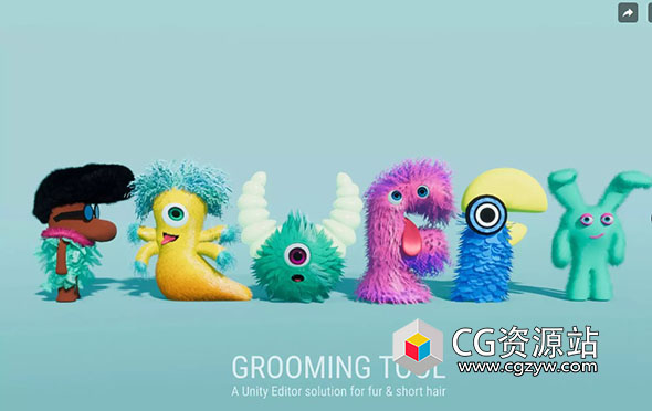 Unity毛发修饰工具 Fluffy Grooming Tool 1.1.3