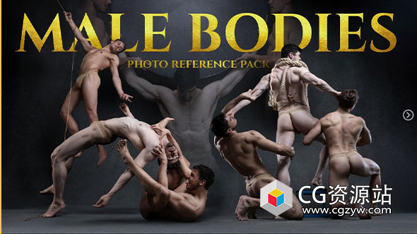 163张各种场景中男性多人互动姿势造型高清参考图片-图片1