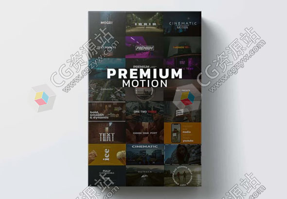 PR模板-100多种4K高级动态文本动画预设 Premium Motion Texts V2