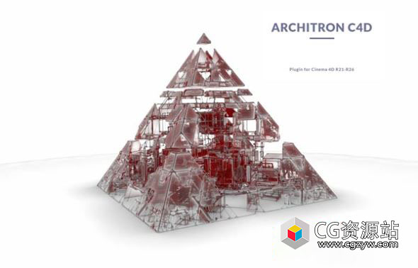 C4D曲线建筑建模插件 WTools3D Architron 2022.001 Win+使用教程