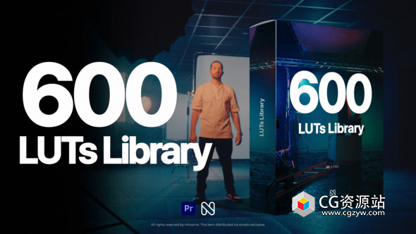 542组电影大片摄影色彩校正变暗曝光变亮颜色增益LUT调色预设FCPX/达芬奇/AE/Premiere/PS-图片1