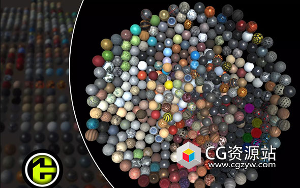 Unity445种PBR材质包 PBR Material Bundle Vol1 (445)v1.0