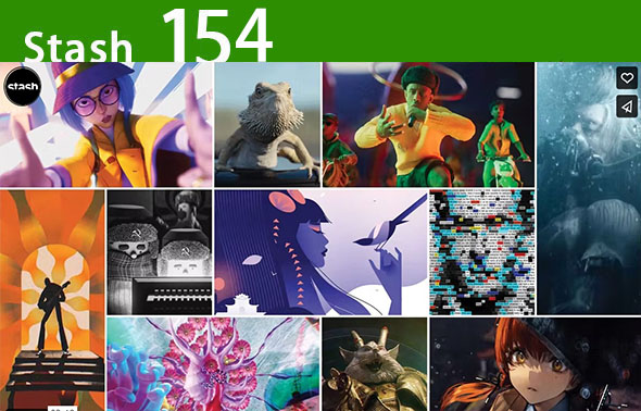 2022年 Stash 154期CG创意电视栏目包装参考广告视频动画短片合集