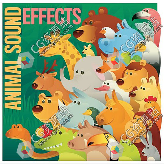 30首各种动物相关无损音效FLAC格式