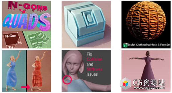 Blender Secrets出品733集视频教程合集