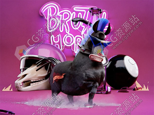 Blender马建模贴图材质渲染动画基础教+中文字幕