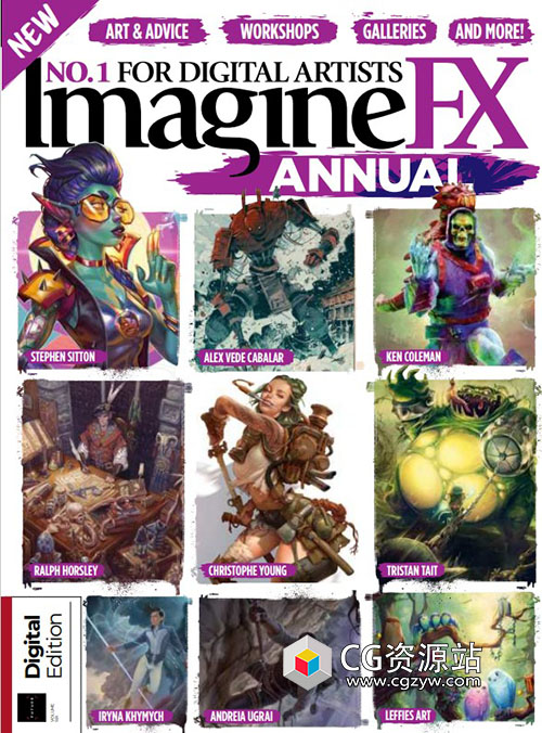 ImagineFX科幻数字艺术杂志年度第6卷2022 年