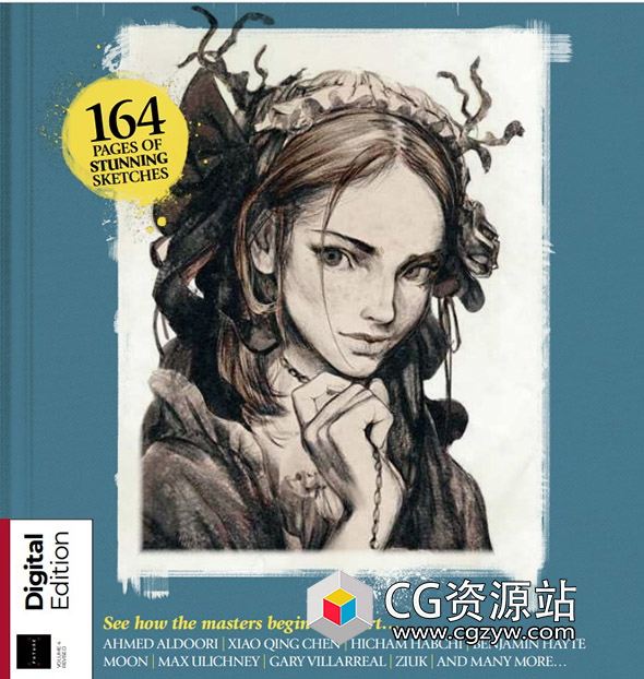 ImagineFX手绘素描杂志2022年刊PDF第4季-图片1