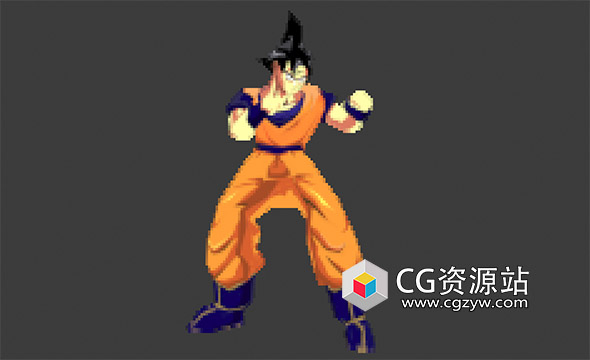 Blender像素艺术渲染插件 Pixel Art Renderer V1.10