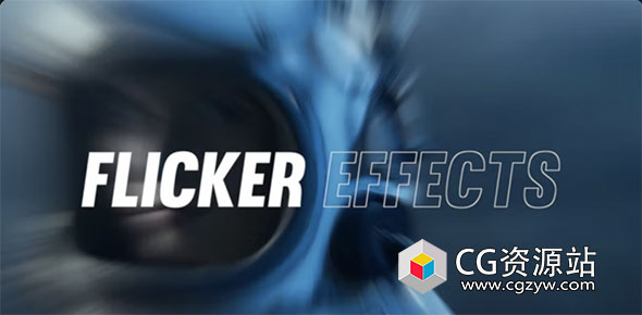 FCPX插件-15种酷炫视频故障闪烁眩晕特效预设