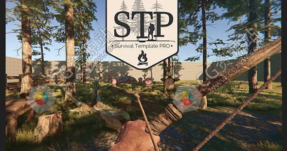 Unity野外生存游戏项目模板 STP – Survival Template PRO v1.5.3