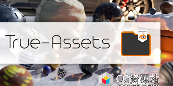 Blender插件-材质预设标记管理插件 True-Assets v4.5.14