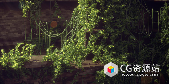 Blender藤蔓植物生成器插件 Vine Generator