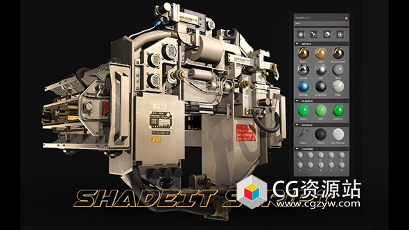 Maya 2022视窗材质实时预览脚本 ViewportIt v2.5