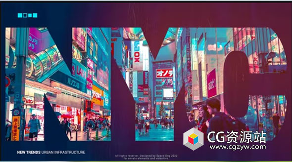 AE模板-现代城市宣传 Intro Modern City