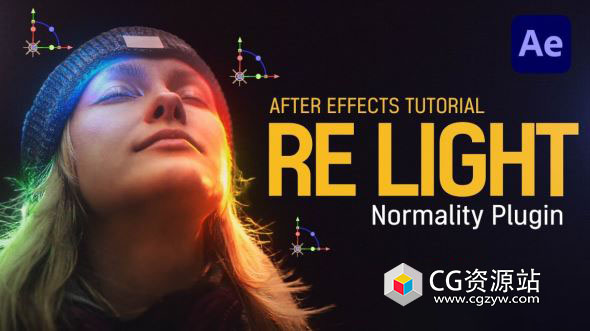 AE图片三维场景灯光插件 3DCG – Normality v3.2 Win/Mac + 使用教程