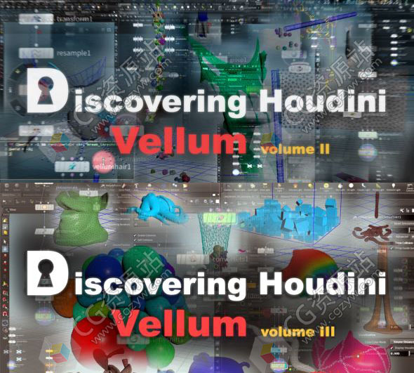Houdini柔体布料Vellum节点系统介绍教程V2+V3