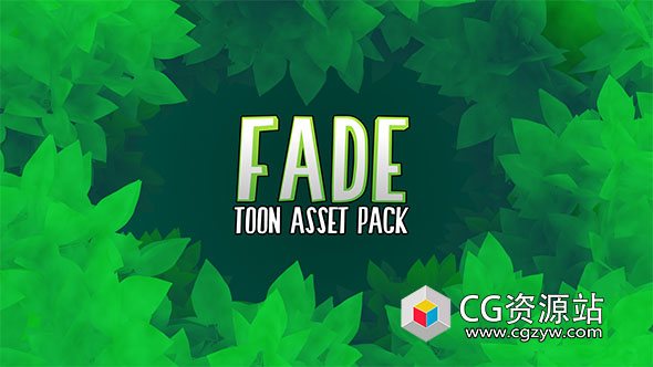 Blender插件卡通风格着色器 Fade – Toon Asset Pack V1.4.3
