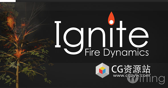 Blender火焰物理模拟特效插件 Ignite – Fire Dynamics V1.00 + 使用教程