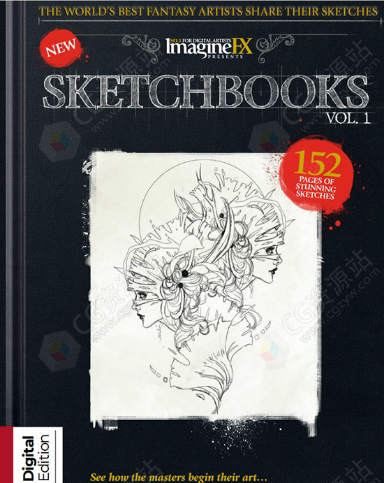ImagineFX手绘素描杂志2022年刊PDF第1卷第四修订版