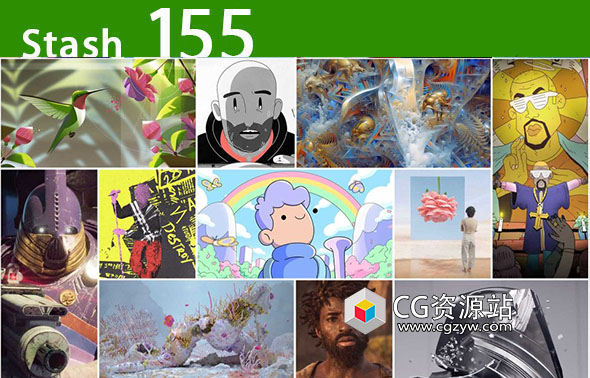 2022年 Stash 155期CG创意电视栏目包装参考广告视频动画短片合集