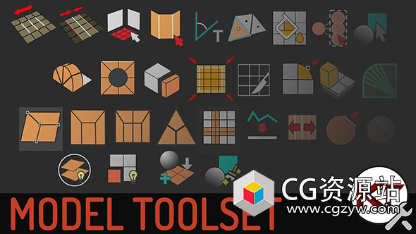 Maya高效建模工具插件 KT Modeling Toolset V1.3