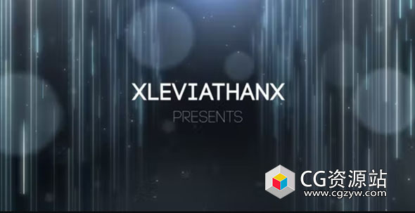 AE模板-唯美线条粒子文字标题预告片开场片头 Inspirational Titles