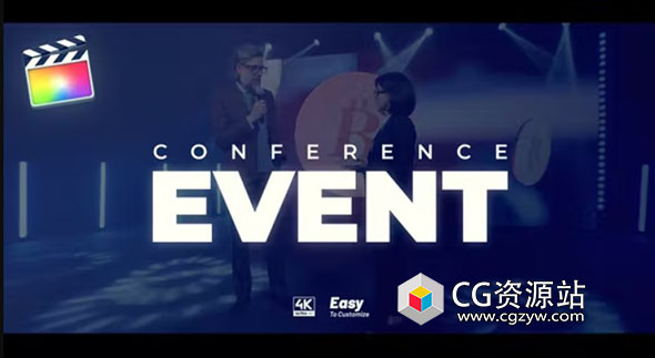 FCPX插件-活动促销视频片头 Event Promo