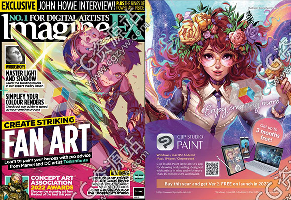 ImagineFX科幻数字艺术杂志2023年PDF合集