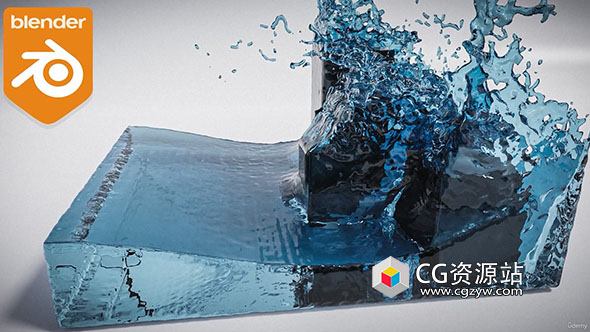 Blender 3.1中Mantaflow流体特效制作视频教程