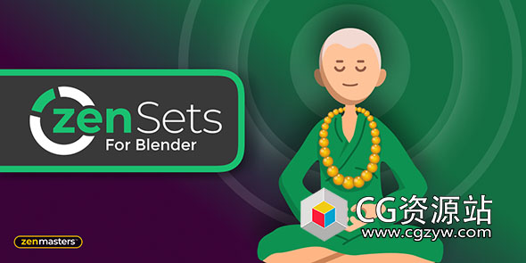 模型集合创建管理Blender插件 Zen Sets v2.4.5.0