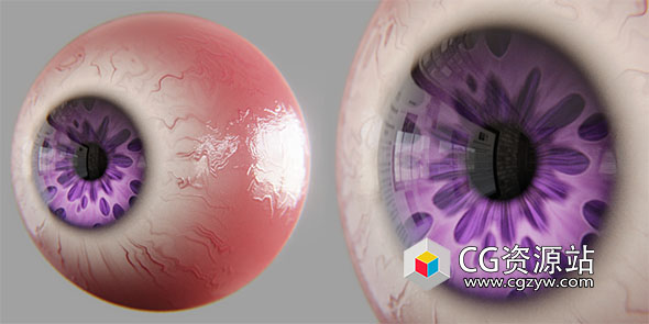 眼睛眼球制作Blender插件 Auto Eye v0.3.5