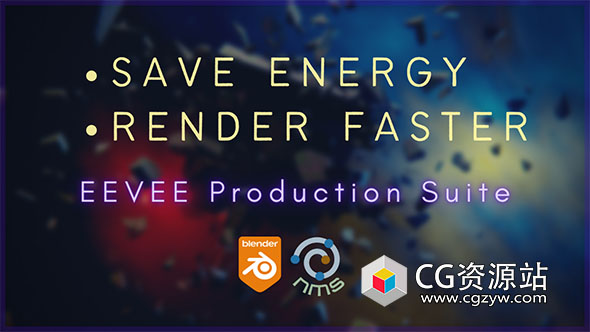 Eevee场景灯光材质节点预设Blender插件 Eevee Production Suite v10.4.8 EVexpress