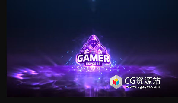 AE模板-粒子能量感冲击Logo动画 Powerful Impact Logo Reveal