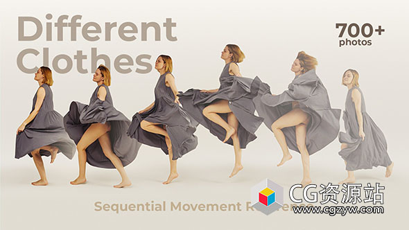 700张女性运动衣服艺术姿势造型高清参考图片-图片1
