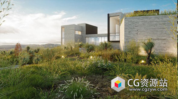 15种大洋洲草地杂草植物3D模型 GlobePlants V40 3DS MAX格式