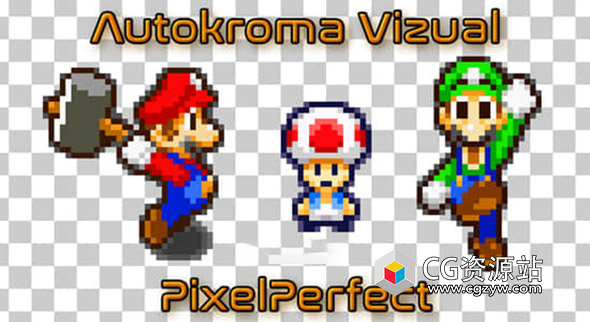 复古8bit像素化AE/PR插件 Vizual PixelPerfect v1.0.5 Win/Mac