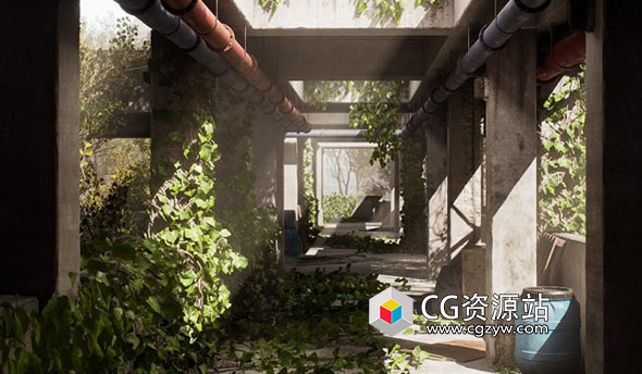 游戏环境完整制作工作流程大师级视频教程+中文字幕