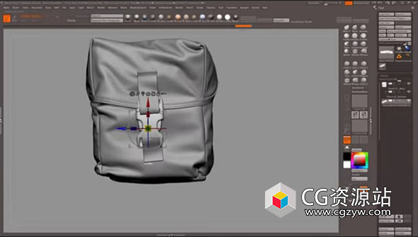 Marvelous Designer制作战斗包视频教程