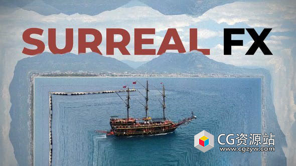 达芬奇模板-11个超现实镜像复制特效预设 Surreal Mirror Effects