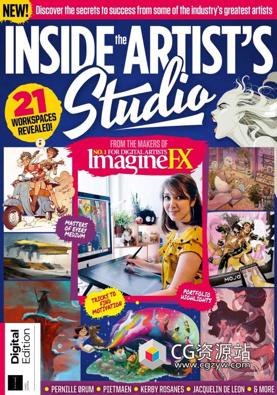 ImagineFX艺术家工作室第3版2023 年