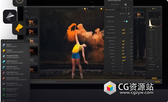 Photoshop调色降噪锐化滤镜PS插件合集中文版 Nik Collection by DxO 7.0.501 Win/Mac