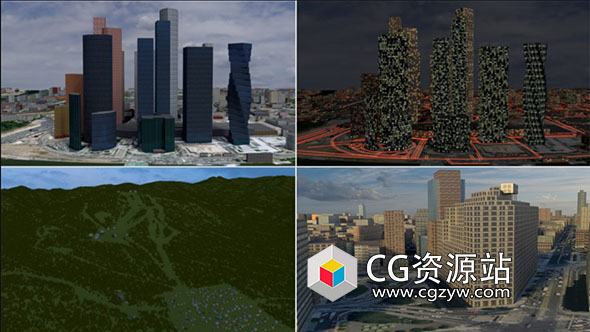 建筑物模型导入Blender插件 OSM (premium) V2.5.1