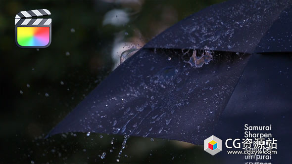 FCPX插件-视频智能锐化清晰插件 Samurai 1.2.3 Mac