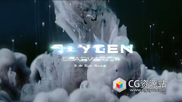 AE模板-科技感故障毛刺文字标题动画+音效 Glitch Text Maker