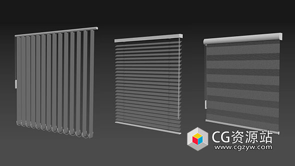 3DS MAX百叶窗帘生成器脚本 Blinds Curtains Generator 1.0