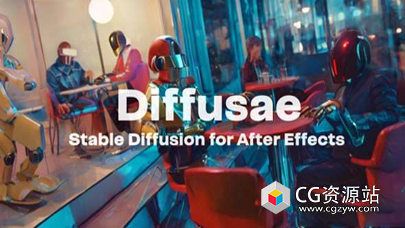 人工智能AI个性化视频生成AE插件 Diffusae V2.0.2 Win/Mac