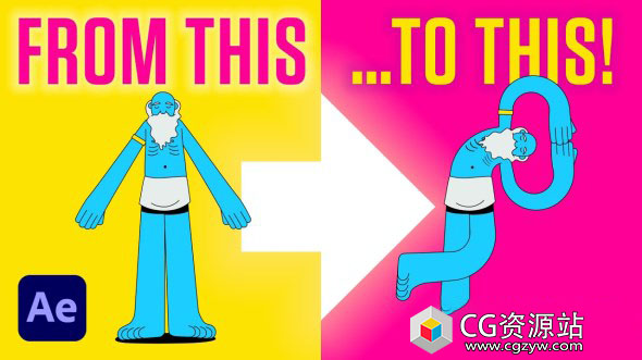 图层弯曲MG动画AE插件 Bendio V1.0.1 Win/Mac+使用教程